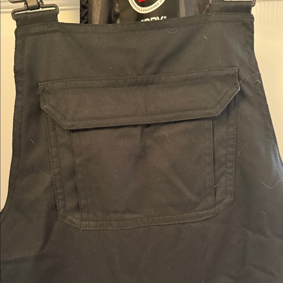 686 Black Overalls with Front Pocket - Picture 7 of 9